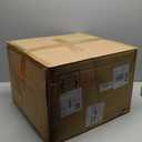 Nightstand with Charging Station, Bedside Tables with Glass Decorative Door, Black Wood Grain End Table, Side Table with 2 Tiers Storage Space for Bedroom Living Room CAMLBZ07XE