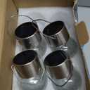 SOLPEX 12 Pack Hanging Solar Lights Outdoor,Solar Outdoor Lights Decorative, Solar Powered Waterproof Light, Hanging Globe Light for Garden, Yard, Patio, Lawn, Flower Bed(Warm White)