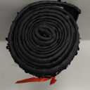 Black Tree Collar Black Christmas Trees Collar 23.6 inch Christmas Tree Ring Xmas Tree Base Cover Round Tree Stand Collar Christmas Tree Collars for Artificial Trees Holiday Decorations