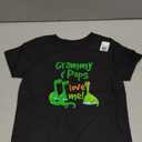 Kids Grammy and Pops Love Me Grandson Dinosaur T-Shirt, 2T