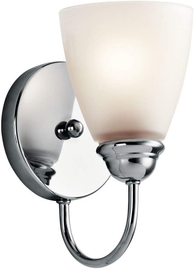 Kichler 45637CH One Light Wall Sconce, Medium