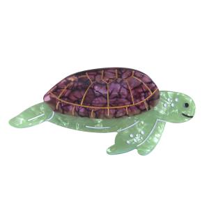 Funny Ocean Turtle Hair Clips,Funny Acrylic Claw Clip for Women, Sea Turtle Hair Clip