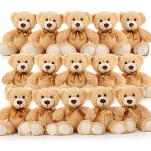 MaoGoLan Bulk Teddy Bear Baby Shower, 20 Packs Small Teddy Bear Stuffed Animals in Bulk,13.5" Small Stuffed Bears Plush for Wedding,Birthday,Christmas, Party Decorations