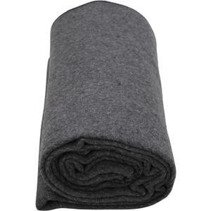 Kemp USA 50% Wool Multipurpose Blanket - Ideal for Camping Essentials, Disaster Relief, Military Use, Donations - Measures 60'' x 84'', 5 lbs - Durable Throw Blanket for Survival Kit, Fire Retardant
