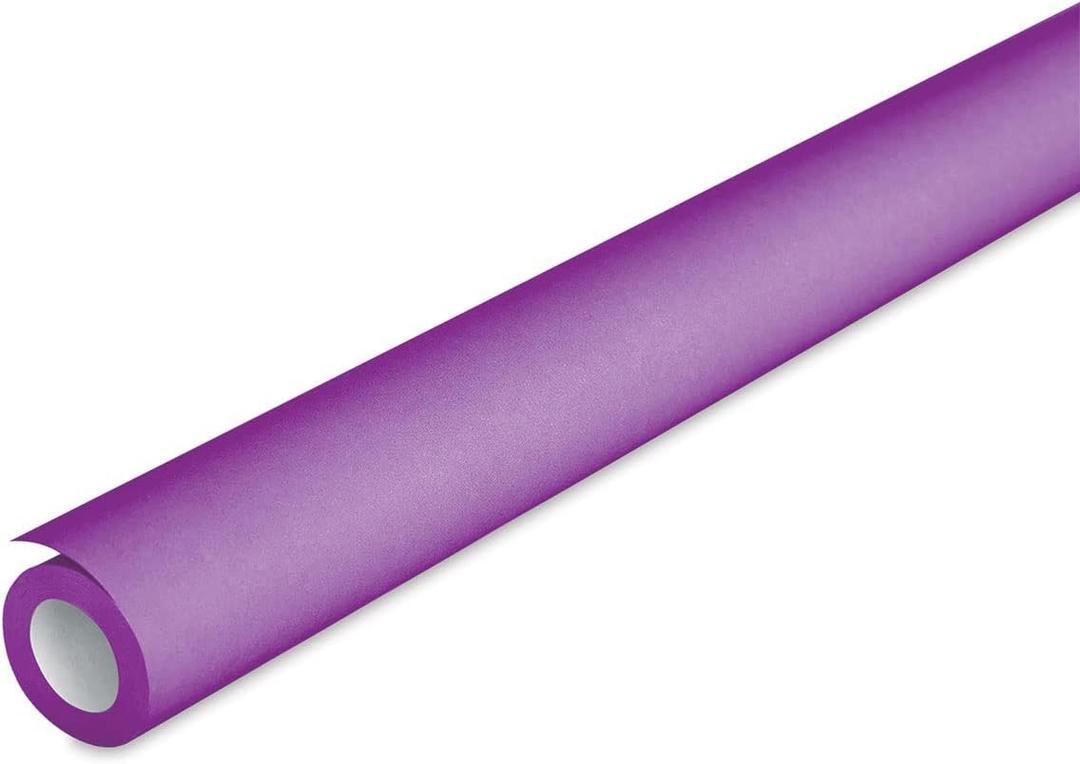 Fadeless Bulletin Board Paper, Fade-Resistant Paper for Classroom Decor, 48 x 12, Brite Purple, 1 Roll