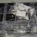 100L Large Kids Toy Box with Wheels, Toy Chest Storage Organizer for Toddlers, Boys, Girls, Toy Storage Bin for Stuffed Animals, PlayRoom, Bedroom, Nursery, Living Room, Black