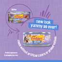 Purina Friskies Shreds Turkey and Cheese Dinner in Gravy High Protein Wet Cat Food - (Pack of 24) 5.5 oz. Cans (EXP 04/01/28)