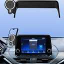 PZK Car Phone Holder for Nissan 2021-2025 Rogue/2020-2025 Sentra/2019-2025 Altima Accessories, Magnetic 15W Wireless Charger Phone Mount for Rogue Sentra Altima with 8-inch Screen Automobile Cradles