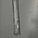 22 Inch Soft Close Drawer Slides, Side Mount Ball Bearing, 1 Pair, Silver