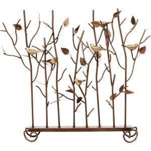 Minuteman International Birds Decorative Fireplace Summer Screen, Bronze 26 x 5 x 26 inches