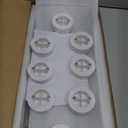 Hair Tool Holder for Dyson Airwrap, Acrylic Double-Layer Storage Holder, Hair dryer Stand Wall Mounted or Desktop, Shark Hair Dryer Holder for Dyson & Shark Attachments, Transparent