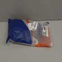 RENERSHOW Mid-length Grey Wavy Bob Wigs for Women Short Gray Curly Wig Synthetic Salt and Pepper Wigs Average Size Realistic Natural Daily Party Wigs for Older Women with Silver White Bangs(10-12inch)