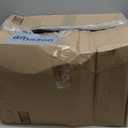 4 Inch Hooded Wall Vent with Screen and Damper,Outdoor Dryer Vent Cover for 4 inch Pipe,Wall Exhaust Vent Cover Cap External Extractor for House Ventilation&Outside Air Exhaust,Galvanized Steel,Black