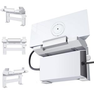 TNP for Starlink Gen 3 Router Mount - Wall Bracket Mounting Kit for Starlink V3 Mesh WiFi Router & Power Supply - 2 in 1 Space Saving Wall Mount Internet Modem Holder for Home & Office Use