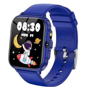 Kids Smart Watch Boys, Kids Watch with Game Camera Music Player Pedometer Flashlight AI Alarm Clock Heart Rate/Sleep Monitor, IP68 Waterproof 100+ Sport Fitness Watch Gifts Toys for Boys Age 4-12Amazon's Choice