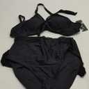 Blooming Jelly Womens High Wasited Bikini Sets Tummy Control Swimsuits Curvy Mesh Swim Skirt XL
