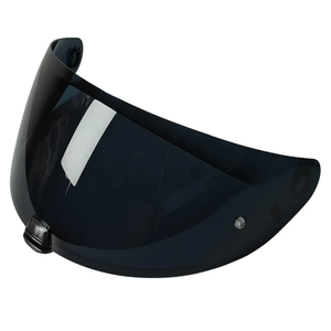 HJ-31 Helmet shield Replacement, Motorcycle Helmet Visor Compatible with HJC i10 and i70 (Deep Smoke)