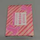 Stitch Gun for Clothes - Handheld Stitch Gun Quick Clothing Fixer - Tagging Gun - Includes 6 Needle, 1000 Black Fasteners & 1000 White Fasteners (Pink-red)