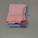 2 Pairs Bamboo Plus Size Compression Socks Wide Calf for Women and Men 15-20 mmHg Knee High Support Stockings for Circulation (4X-Large, L3- Dots Blue/Pink)