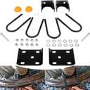 6'' Rear Drop Flip Kit for Chevy Silverado for GMC Sierra C1500 Pickup 1/2 Ton 2WD 1988-1998 Lowering Kit Rear Axle Flip Kit