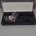 3M Littmann Cardiology IV Diagnostic Stethoscope, 6168, More Than 2X as Loud, Weighs Less, Stainless Steel Black-Finish Chestpiece, 27" Black Tube, Black Stem, and Headset