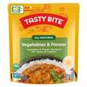 Tasty Bite Indian Vegetables & Paneer, Microwaveable Ready to Eat Entrée, 10 Ounce (Pack of 6), BBD 07/31/2027