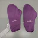 SuzziPad Cold Socks & Hand Ice Pack, Cooling Gloves for Chemotherapy, Chemo Care Package for Women and Men, S/M, Purple