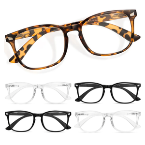 CCVOO Reading Glasses for Women/Men, Eyeglasses, Blue Light Readers for Women/Men, Computer Eye Glasses, Cheaters, +1.0