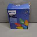 Philips 50 LED Warm White Smooth C9 Lights (Multicolored)