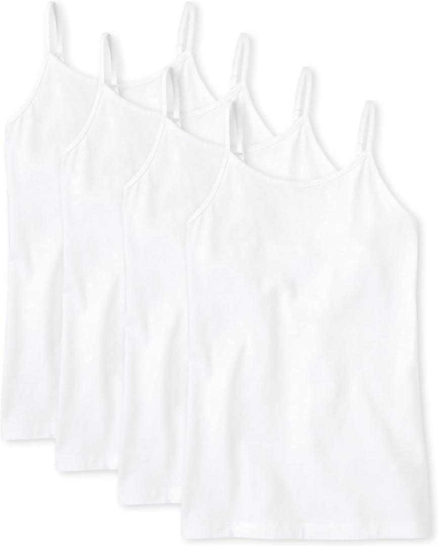 The Children'S Place Girls Basic Camisole, 4 Pack (Medium)