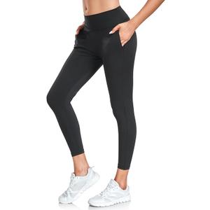 TURBOFIT Workout Leggings for Women High Waist Tummy Control Buttery Soft Gym Yoga Pants Squat Proof Booty Tights L