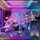 20Ft Led Rope Lights, Flexible Neon Lights Control with App/Remote, Multiple Modes, IP65 Outdoor RGB Waterproof, Music Sync Gaming Light Strip for Bedroom Decor