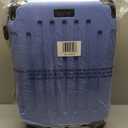 Kenneth Cole REACTION Renegade Luggage Expandable 8-Wheel Spinner Lightweight Hardside Suitcase, Granite Blue, 28-Inch Checked