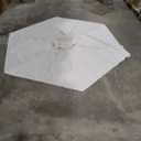 Canopy Replacement for 91x89 Ribs Patio Umbrella- Natural (Canopy Only)