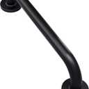 AmazerBath Grab Bars for Shower 18 Inches, Shower Grab Bars for Senior Anti Slip, Safety Grab Bars for Bathtubs and Showers Stainless Steel, Thickened Bar Holds 500LBS, 18" Lx1.25 D, Black