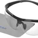 Anti-fog Safety glasses Industrial Goggles with Clear Wrap-Around Lenses, Shooting Safety glasses with Anti-Scratch UV400 protection Eyeglasses, Adjustable