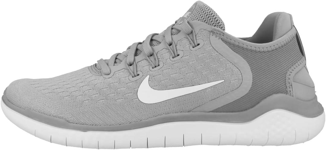 Nike Men's Free Run 2018 Running Shoes (11, Grey Wolf Grey White White Volt 003)