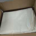 10-Pack Ivory Tablecloths for Rectangle Tables, 60 x 120 Inches, Stain-Resistant Polyester Fabric for 6 Foot Tables - Washable Table Covers for Weddings, Banquets, Birthday Parties, Events