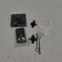 Accessory Bag for Kdgarden Black Vinyl Real Estate Sign Post Includes Post Cap Arm Caps Internal Key Rider Clips and Sign Clips