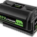 40V 6000mAh Lithium-ion Battery Replacement for Ryobi 40-Volt Collection Cordless Power Tools OP4040 OP4026 OP4030 OP4050 OP4060A Compatible with Ryobi 40V Battery