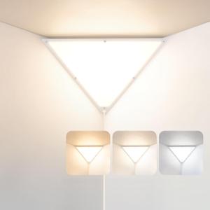 Upgraded Corner Lights for Living Room, 22W 2200LM LED Corner Light, Corner Light with 10 FT Cord, 3000 4000 6000K Plug in Ceiling Light for Bedroom, Kids Room, Office