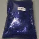 Dimatic 50 PCS Stretch Sequin Chair Sashes Chair Stretchy Spandex Bands for Wedding Reception Events Banquets Chairs Decoration (Navy)