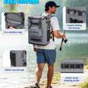 THKFISH Magnetic Backpack Cooler Insulated Leak Proof for Men Camping, Medium