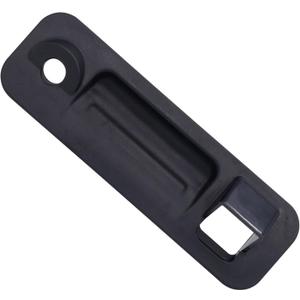 HiSport 81260-C1010 Rear Outside Trunk Lid Lock Handle Compatible with Hyundai Sonata 2015 2016 2017 with Rear Camera Hole Replacement for 81260C1010 Rear Tail Gate Trunk Hatch Release Handle Button Black