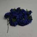 AVIVIHO Royal Blue Flowers Hydrangea Artificial Flowers 10pcs Full Faux Hydrangea Silk Flowers Heads Fake Silk Flowers with Stems for Home Wedding Party Centerpieces Arch Party Decoration