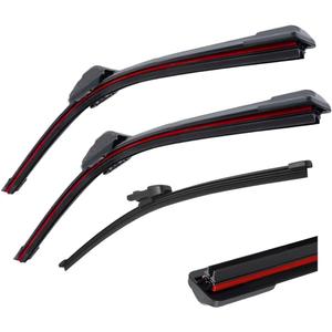 Car Wiper Blades for Seat Ibiza 2017-2022, Double Rubber Front Rear Wiper Blades, Windshield Wiper Blades Hatchback 26"+16"+13"