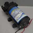 Everflo EF2200-QA-BOX 2.2GPM 12V Diaphragm Pump-Quick Attach Port, Black