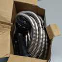 Garden Hose 50ft, Heavy Duty Stainless Steel Water Hose with 10 Functional Nozzles, No Kink, Lightweight and Flexible, Easy to Use and Store, Strong and Sturdy, Suitable for Yard and Lawn