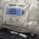 Decroom Goose Feather Down Fiber Pillow 20’’x28'' Gusseted Pillow 2 Pack