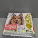 Paw Inspired 32ct Disposable Dog Diapers | Female Dog Diapers Ultra Protection | Diapers for Dogs in Heat, Excitable Urination, or Incontinence (Medium Plus)